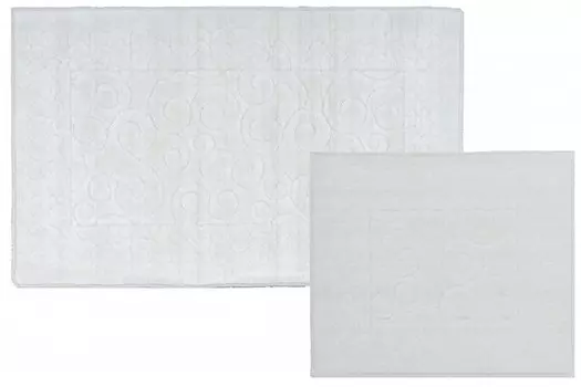 Castafiore Naturale Legatura Комплект ковриков для ванной комнаты хлопковый 60х100 см 2 шт.