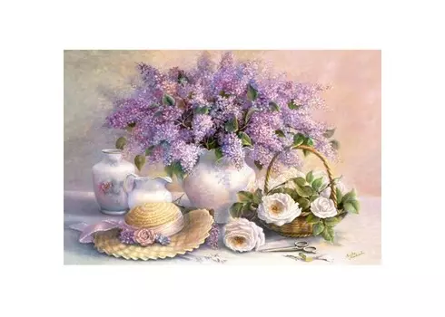 Castorland Пазл Цветы, живопись 1000 элементов