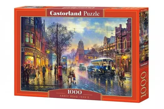 Castorland Puzzle Эбби-роуд 1930-е (1000 элементов)