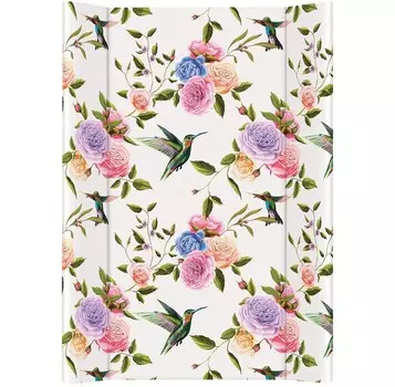 Ceba Baby Пеленальный матрас без изголовья мягкий Flora &amp; Fauna 70х50 см