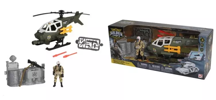 Chap Mei Игровой набор Солдаты Стремительная атака на вертолете
