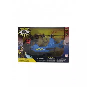 Chap Mei Игровой набор Спасательный отряд патрульный команды на вертолете