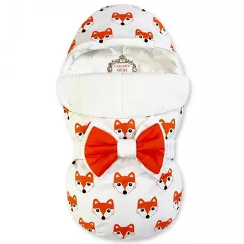 CherryMom Конверт на выписку Bambino Лисички (флис)