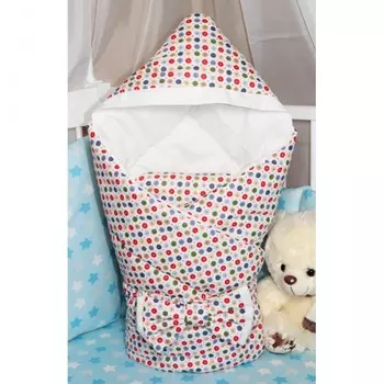 CherryMom Конверт-одеяло с капюшоном Конфетти (демисезон)