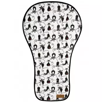 CherryMom Накидка на стульчик для кормления Black Cat