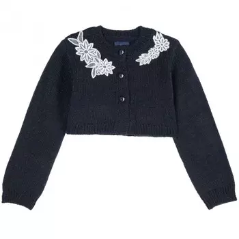 Chicco Болеро для девочки с аппликацией