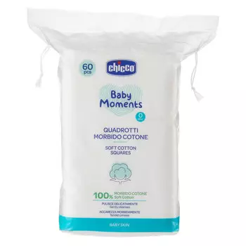 Chicco Диски ватные 60 шт. 2 упаковки