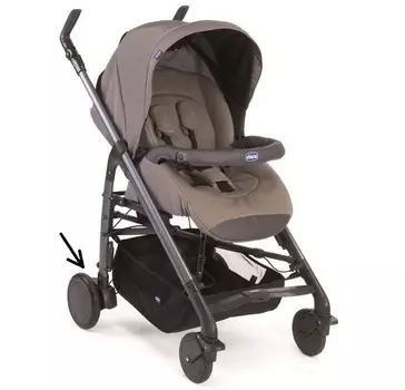 Chicco Крепеж для заднего колеса к коляске Trio Love
