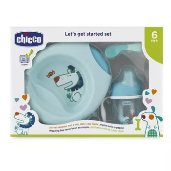 Chicco Набор детской посуды с 6 мес.