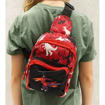 Chuckle.kids Мини-рюкзачок через одно плечо Птеродактиль