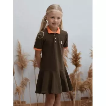 Chuckle.kids Платье-поло с низкой талией