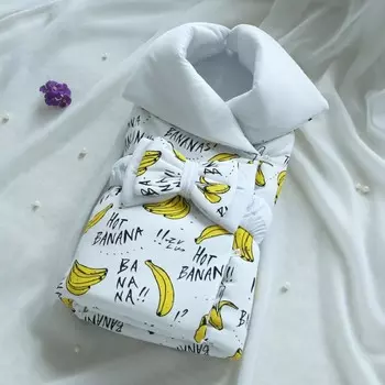 Clapsy Конверт-плед на пуговицах Бананы