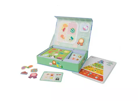 Classic World Книга-игра Еда магнитная