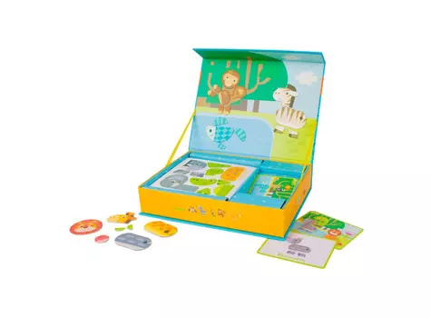 Classic World Книга-игра Лес магнитная