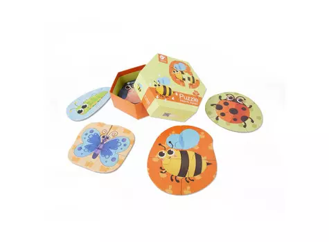 Classic World Набор пазлов Насекомые