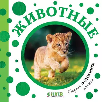 Clever Первая фотокнига малыша Животные
