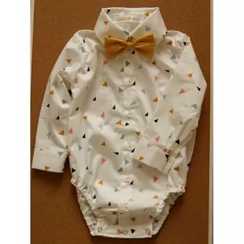 Cocodikama Боди с бабочкой треугольники