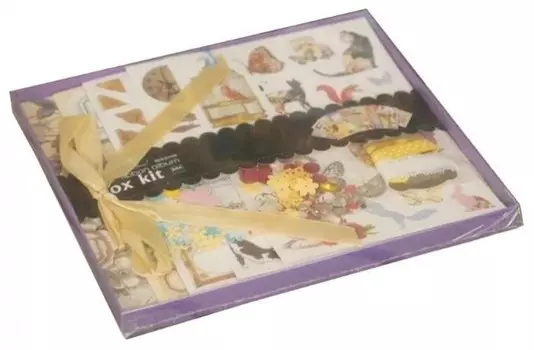 Color Kit Фотоальбом с набором для скрапбукинга Шебби шик