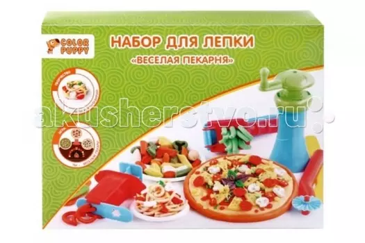 Color Puppy Набор для лепки Веселая пекарня 631027