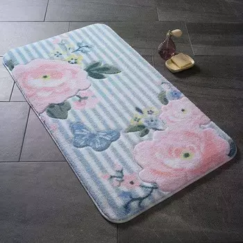 Confetti Коврик для ванны Bella Roses 100x57 см