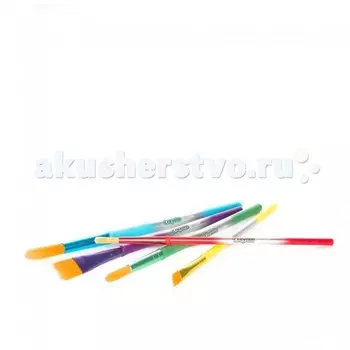 Crayola кисточки для красок 5 шт.