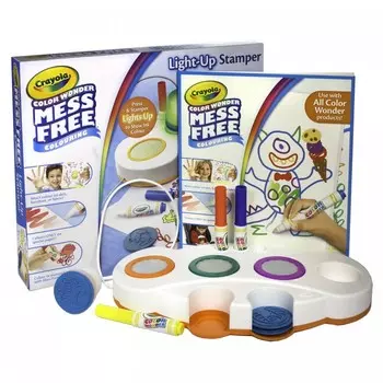 Crayola Набор светящихся печатей Color Wonder
