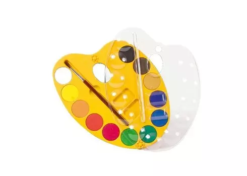 Crayola Палитра с кисточкой и акварелью