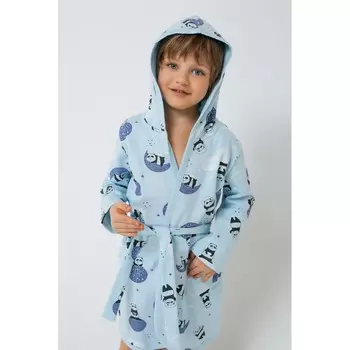 Crockid Халат детский Панды в космосе
