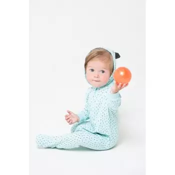 Crockid Комбинезон ясельный для мальчика Чёрточки