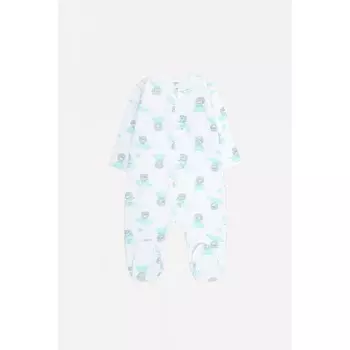 Crockid Комбинезон ясельный для мальчика Мишки на транспорте