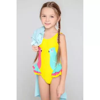 Crockid Купальник для девочки Птички