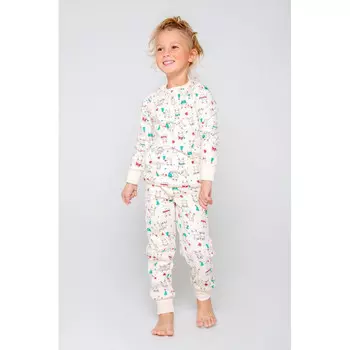 Crockid Пижама для девочки Зайки на празднике