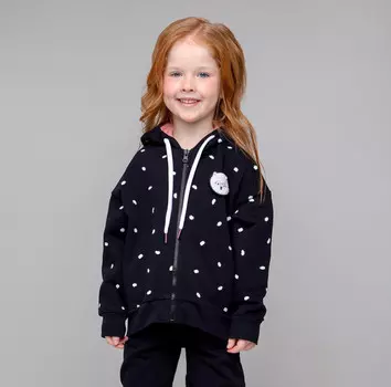 Crockid Жакет для девочки Мама, хочу щенка!