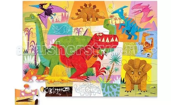 Crocodile Creek Пазл Динозавр (36 деталей)