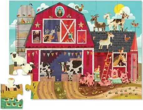 Crocodile Creek Пазл обучающий Ферма (24 детали)