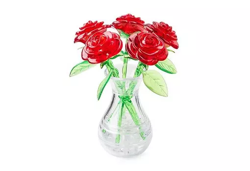 Crystal Puzzle 3D головоломка Букет в вазе 90352