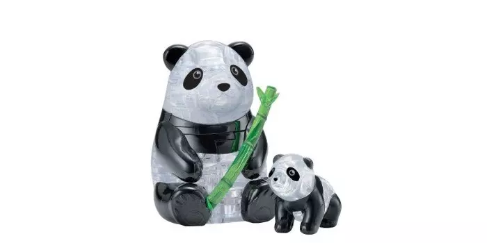 Crystal Puzzle 3D головоломка Две панды