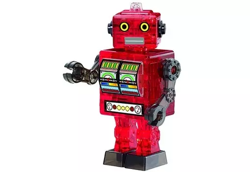 Crystal Puzzle 3D головоломка Робот (39 деталей)