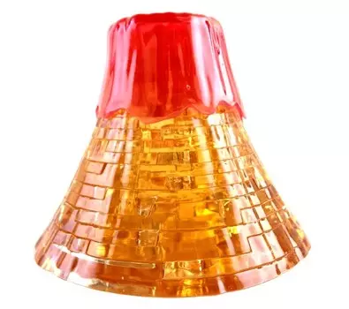 Crystal Puzzle 3D головоломка Вулкан (40 деталей)