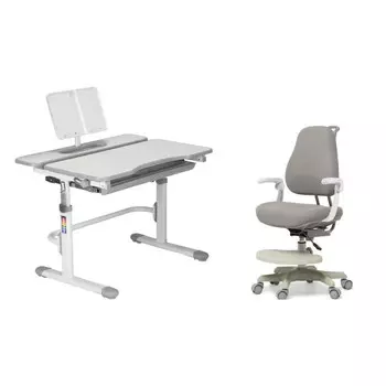 Cubby Комплект парта Freesia и кресло Paeonia с подлокотниками