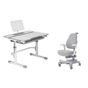 Cubby Комплект парта Freesia и кресло Solidago c подлокотниками