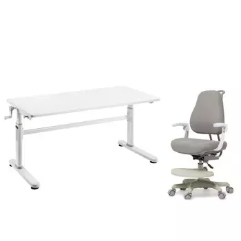 Cubby Комплект парта Imparare и кресло Paeonia с подлокотниками