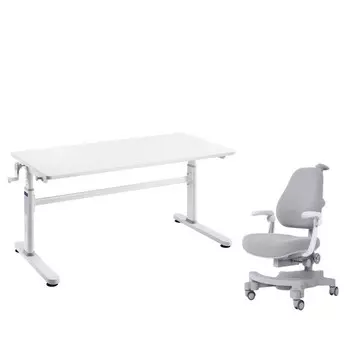 Cubby Комплект парта Imparare и кресло Solidago c подлокотниками