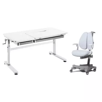 Cubby Комплект парта Iris и кресло Brassica c подлокотниками