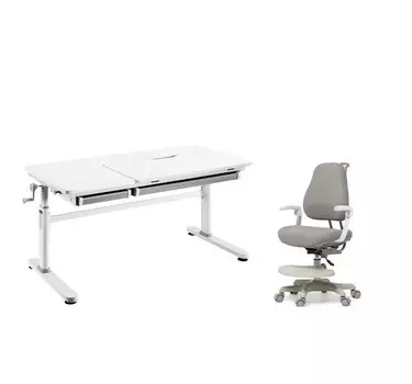 Cubby Комплект парта Iris и кресло Paeonia с подлокотниками