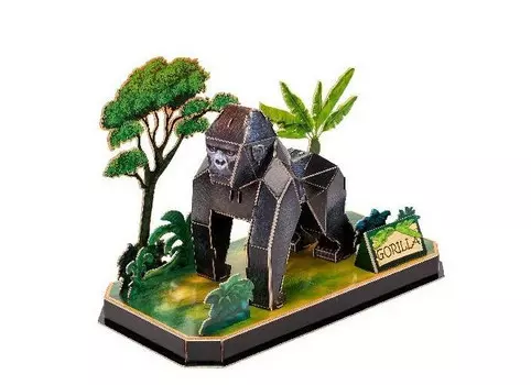 CubicFun 3D пазл Горилла 34 детали