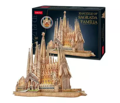 CubicFun 3D пазл Саграда Фамилия 696 деталей