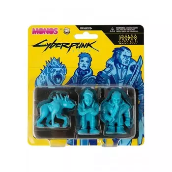 Cyberpunk Набор фигурок 2077 Monos Voodoo Boys серия 1
