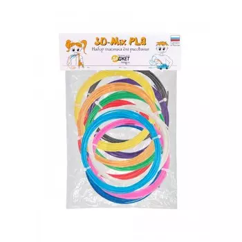 Даджет Набор пластика для 3D-рисования 3D-Mix PLA KIT RU0121PLA