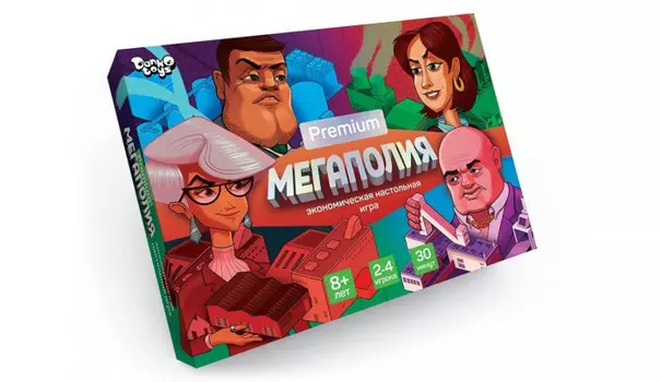 Danko Toys Настольная игра Мегаполия